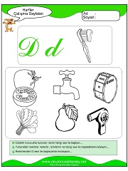 D Sesi Çalışma Sayfaları